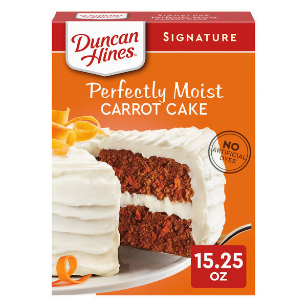 Duncan Hines Signature Perfectly Moist Carrot Cake Mix Same-Day