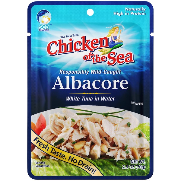 Chicken of the Sea Albacore Tuna in Water (2.5 oz) Instacart
