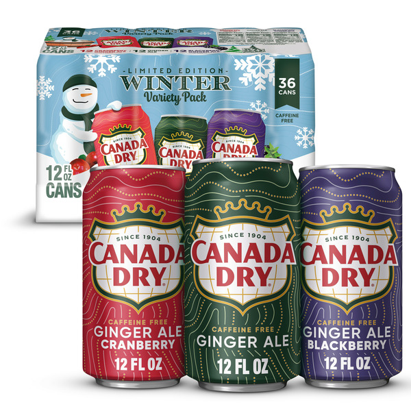 Canada Dry - Winter Variety Pack - 12 Oz Delivery or Pickup