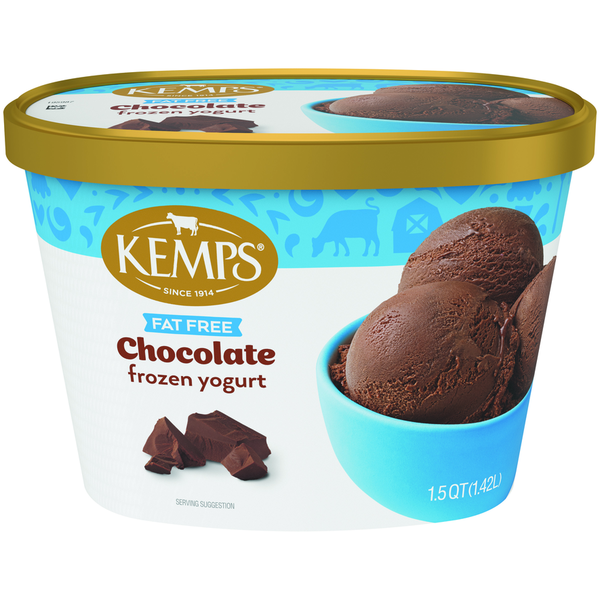 Kemps Fat Free Chocolate Frozen Yogurt Same-Day Delivery or Pickup