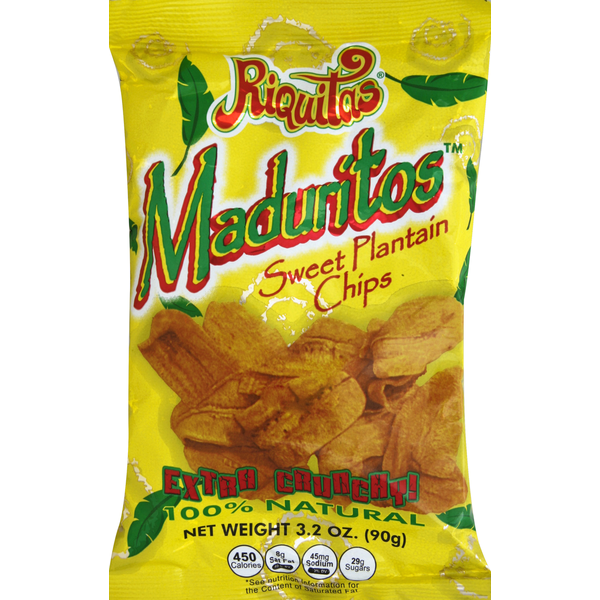 Riquitas Plantain Chips, Sweet