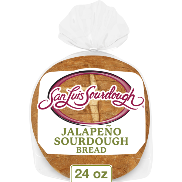 San Luis Sourdough Jalapeño Sourdough Bread, 24 oz Same-Day