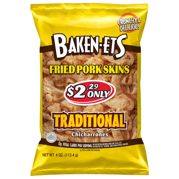 Baken-Ets Chicharrones Traditional Fried Pork Skins
