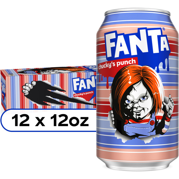 Fanta セット Fanta Chucky's Punch Fruit Punch Caffeine Free Soda