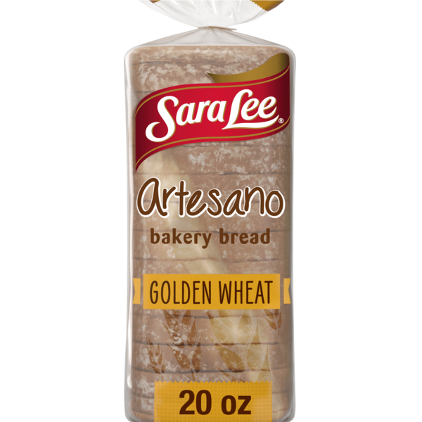 Sara Lee Artesano, Golden Wheat, Bread, Wheat Bread, 20 oz