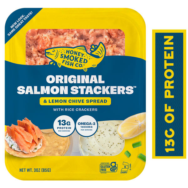 Honey Smoked Fish Co. Original Salmon Stackers Same-Day Delivery