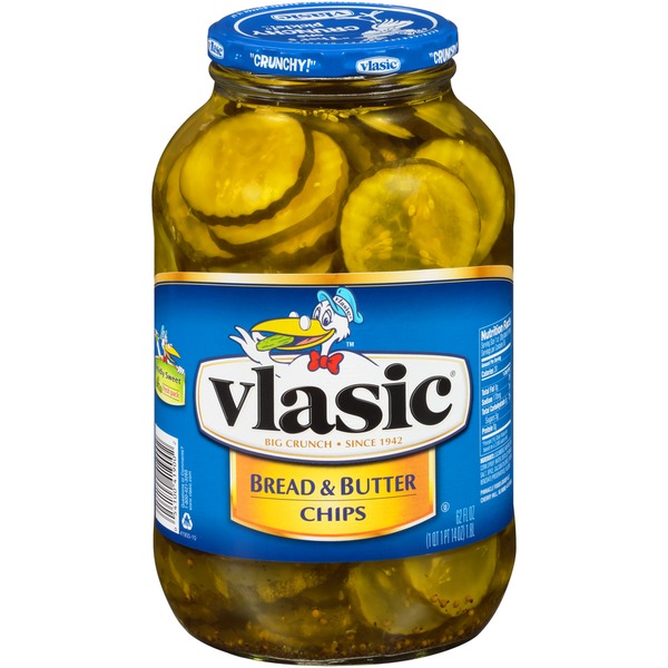 vlasic bread and butter pickles nutrition