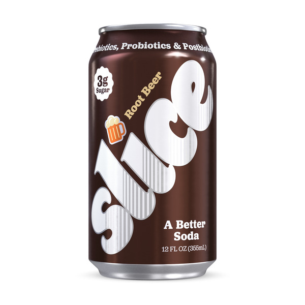 Slice Root Beer Soda, 12 fl oz Can
