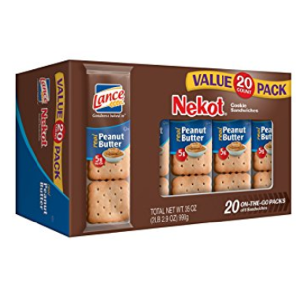 Lance - Nekot Peanut Butter - 20 Ct