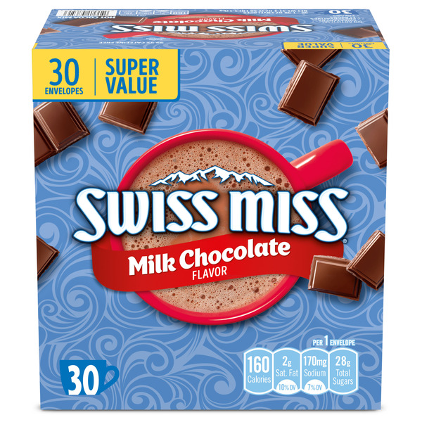 Swiss Miss Milk Chocolate Flavored Hot Cocoa Mix Same-Day Delivery