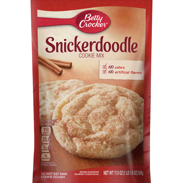 Betty Crocker Cookie Mix, Snickerdoodle (17.9 oz) Instacart