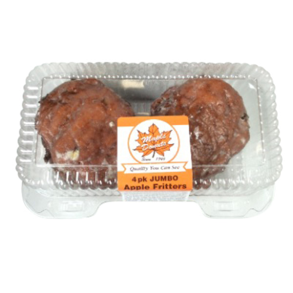 MAPLE DONUTS INC Jumbo Apple Fritters
