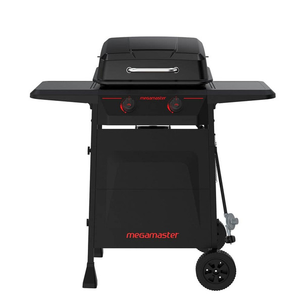Megamaster 2-burner Propane Gas Grill In Black