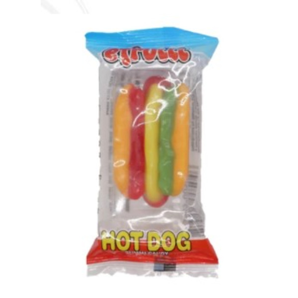 Efrutti Mini Gummi Hotdogs - 2 lb. Bulk Bag