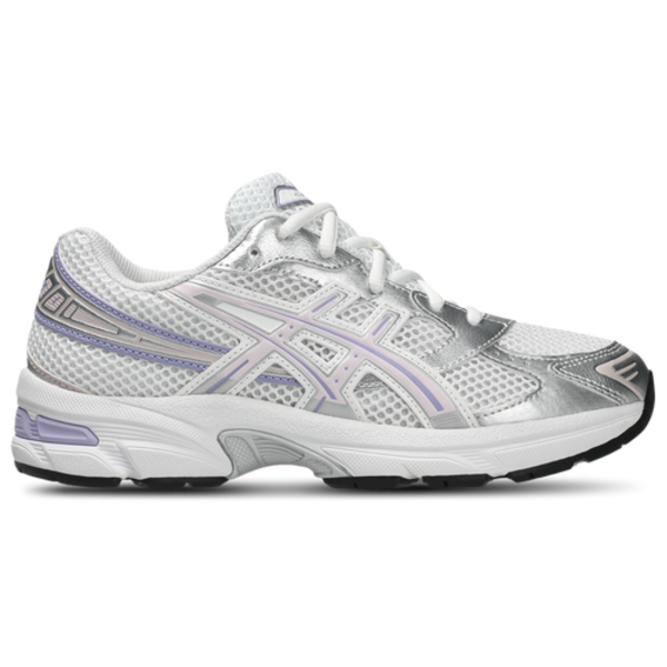 Asics Big Kids' GEL-1130 Casual Shoes, Size 6.5 - White/Cosmos