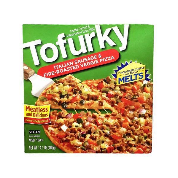 Tofurky Italian Sausage & Fireroasted Veggie Pizza (14.1 oz) Instacart
