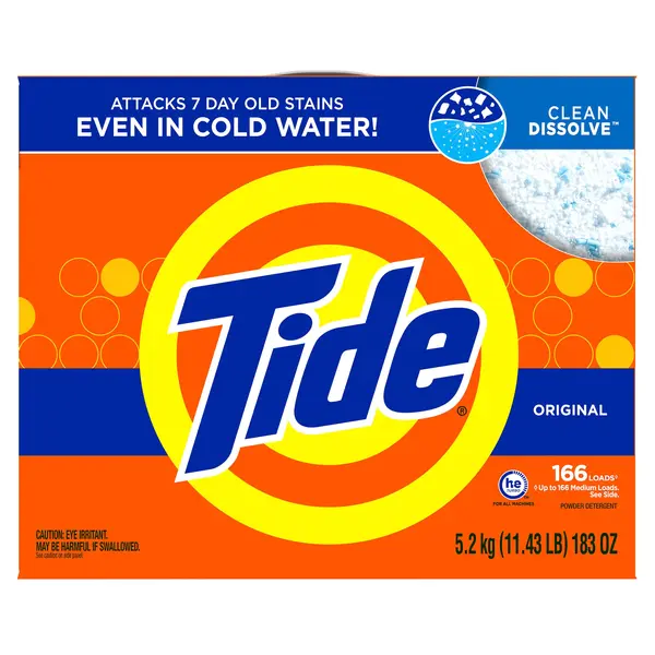 Tide High Efficiency Turbo Powder Laundry Detergent With Acti-Life