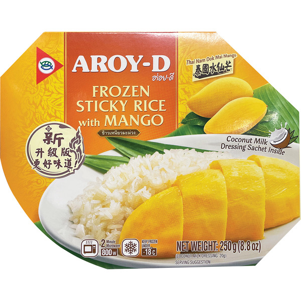 Aroy-D Frozen Sticky Rice With Mango