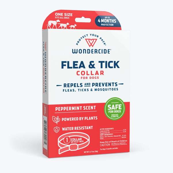 Wondercide Peppermint Flea & Tick Dog Collar
