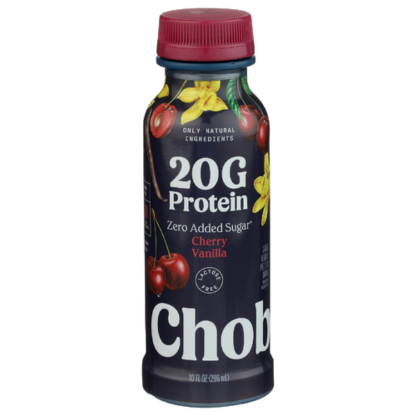 Chobani Cherry Vanilla 20G Protein Greek Yogurt Protein Drink Same