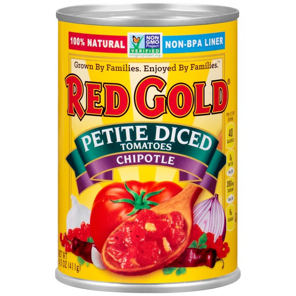 Red Gold Chipotle Petite Diced Tomatoes (14.5 oz) Instacart