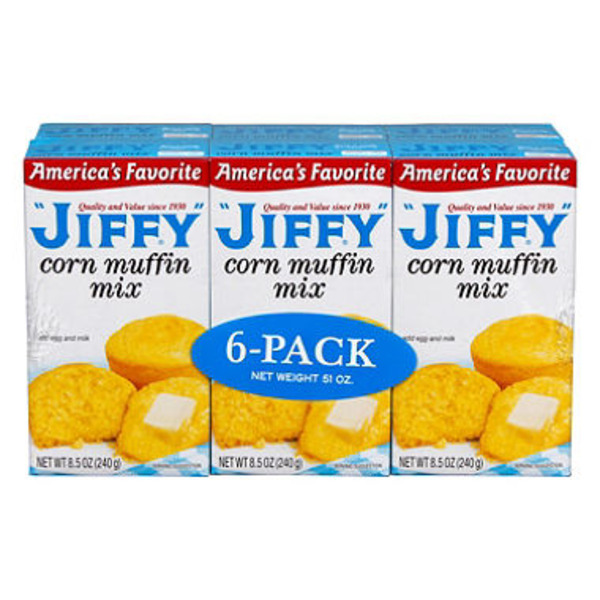 Jiffy Corn Muffin Mix - 6 pack