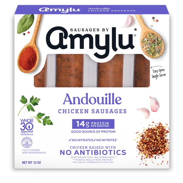 Amylu Andouille Chicken Sausages