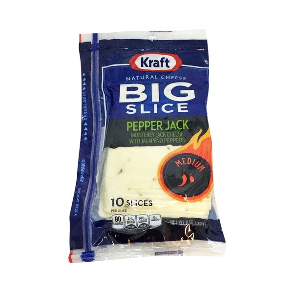 Kraft Deli Fresh Natural Pepper Jack Cheese Slices from HEB Instacart