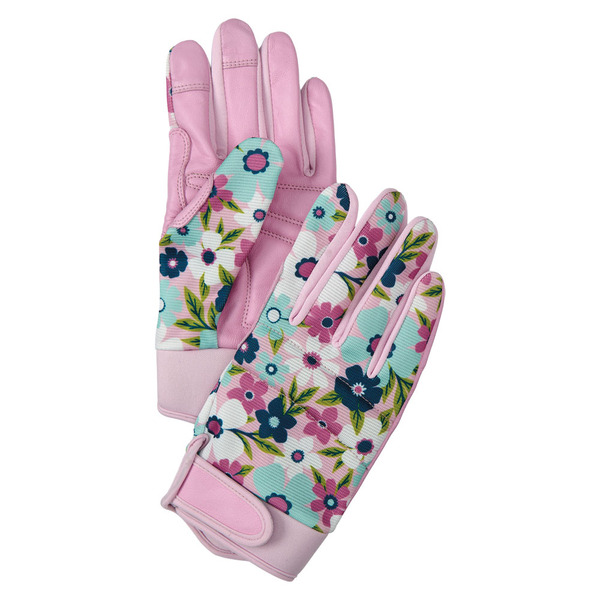 Gardenline Flower Touchscreen Gardening Gloves, XL Same-Day Gardenline Flower Touchscreen Gardening Gloves, XL Same-Day