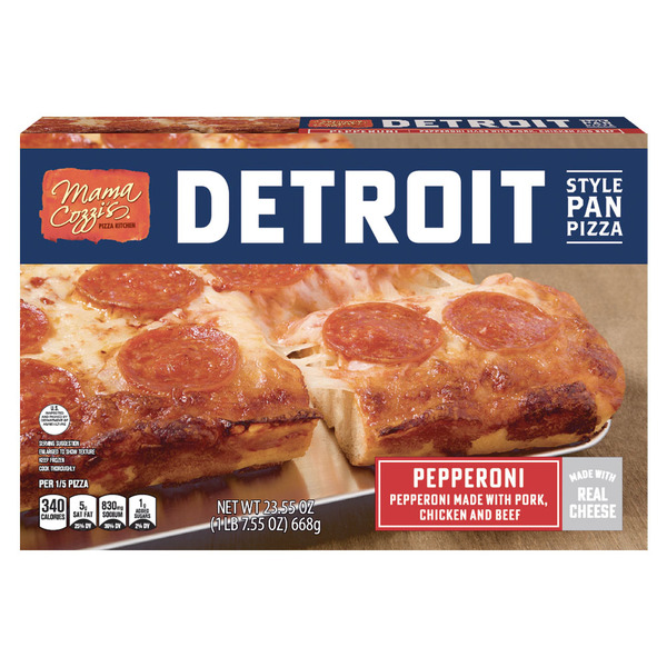 Mama Cozzi's Pizza Kitchen Detroit Style Pepperoni Pizza Same-Day