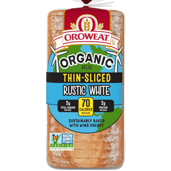Oroweat Rustic White, Bread, White Bread, 20 oz