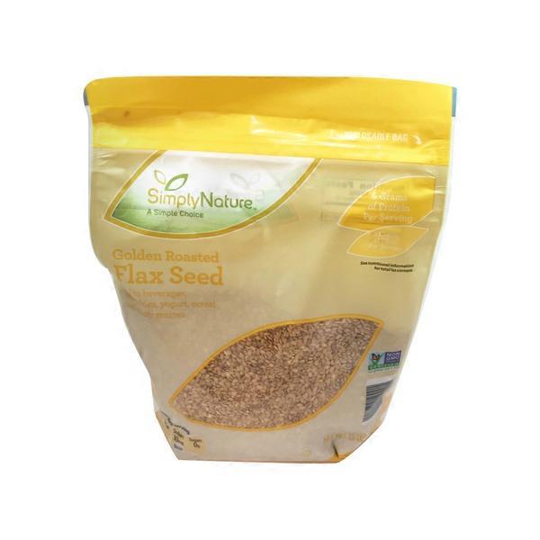 Simply Nature Golden Whole Flax Seed (15 oz) Instacart