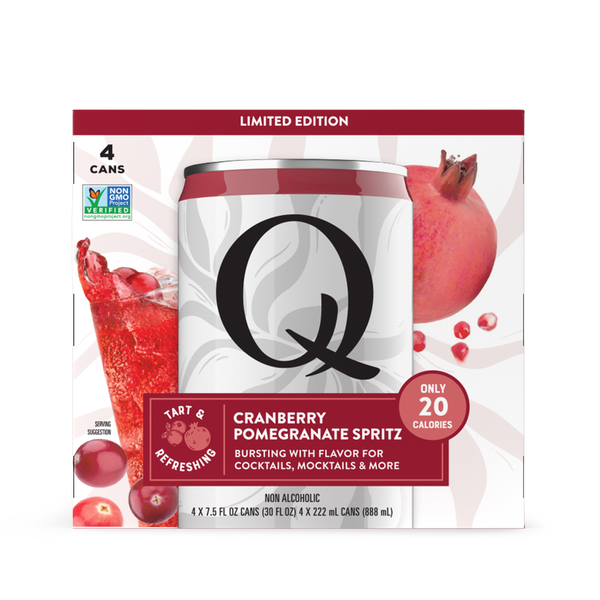 Q Mixers Non Alcoholic Cranberry Pomegranate Spritz Same-Day