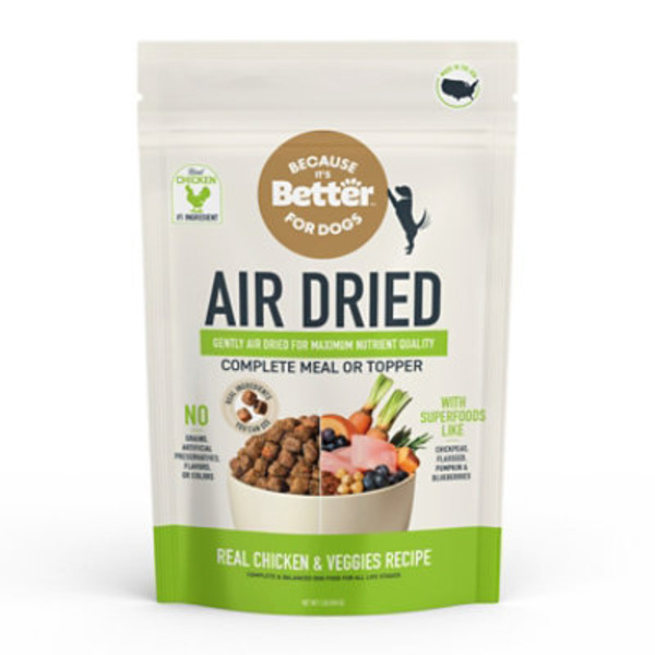 Better Dog Food, Deluxe Chicken Recipe, Gourmet, Semi-Moist