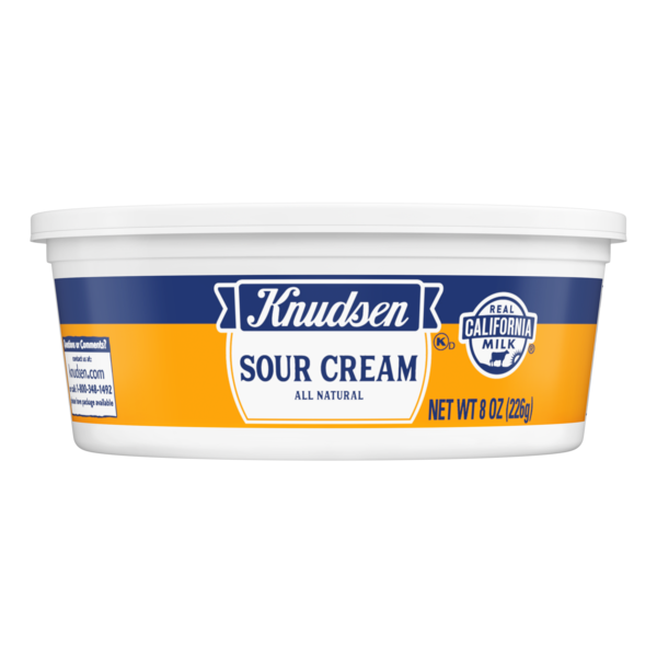 ショウセキンクリーム Knudsen Sour Cream oz Tub Same-Day Delivery or Pickup | Gelson's