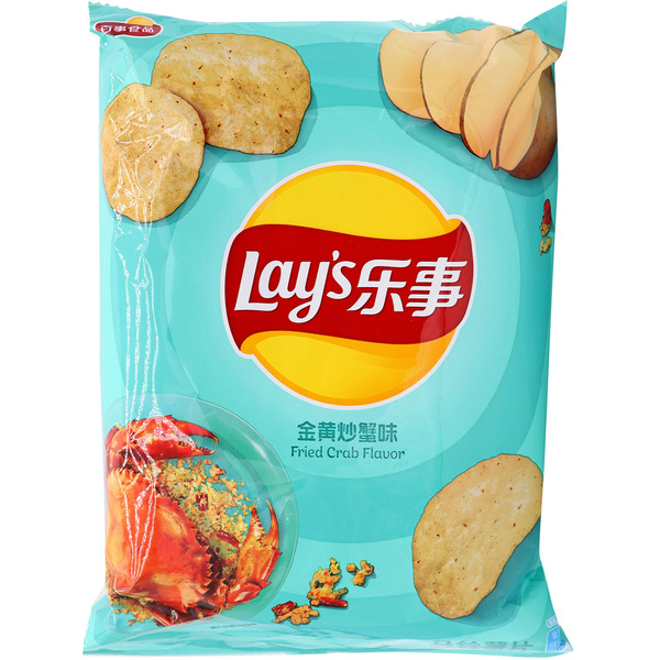 Lay's Fried Crab Flavor Potato Chips