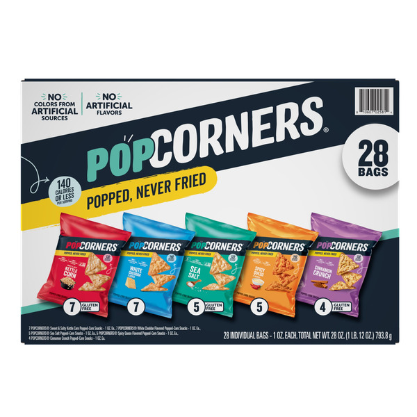 POPCORNERS VRTY CB 28CT