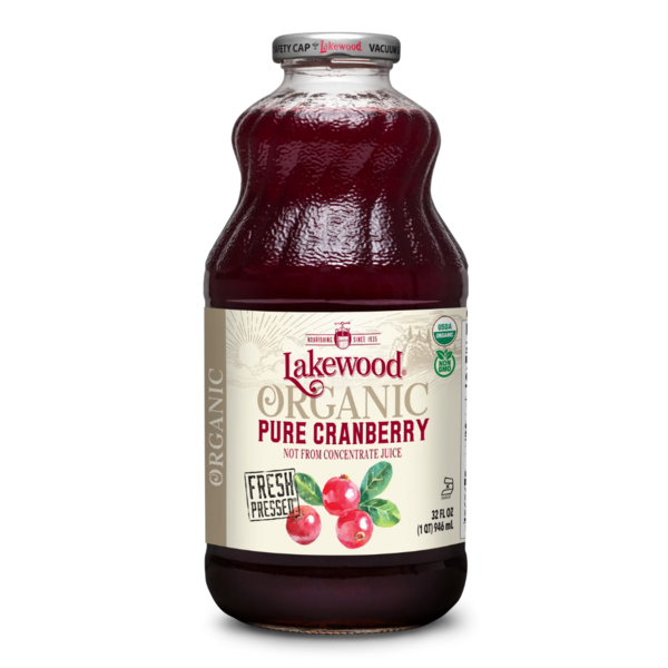 Lakewood Organic Pure Cranberry Juice Same-Day Delivery or