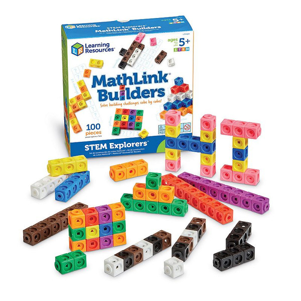Learning Resources Elementary STEM Explorers MathLink Builders