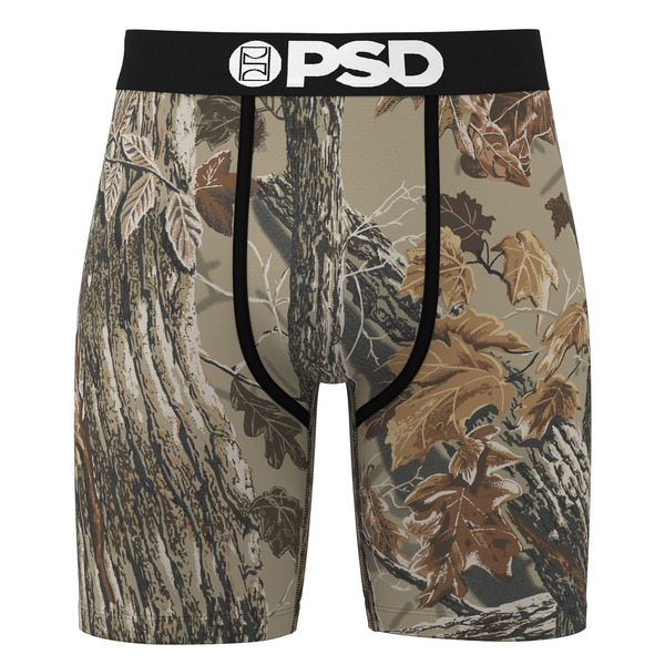 PSD Underwear Men's Realtree Xtra Boxer Briefs, S - Multi