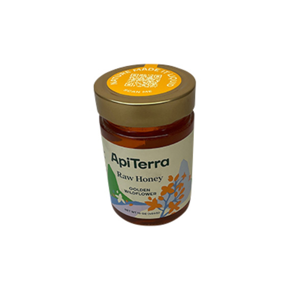 Apiterra Golden Wildflower Raw Honey