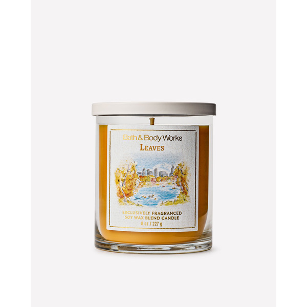 Leaves Single Wick Candle