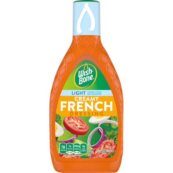 WishBone Dressing, Creamy French, Light (15 oz) Instacart