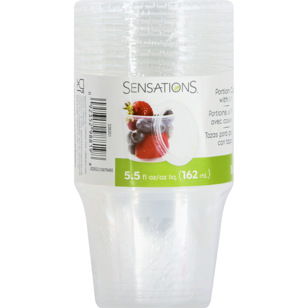 Sensations Portion Cups with Lids, 5.5 Ounce Same-Day Delivery or Pickup |  Jerry's Foods