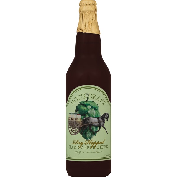 Docs Hard Cider, Dry Hopped, Apple (22 fl oz) Instacart