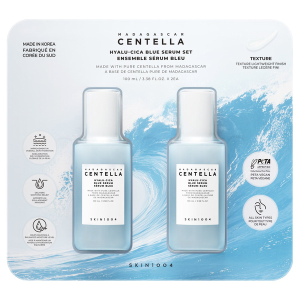 SKIN1004 Madagascar Centella Hyalu-Cica Blue Serum Set