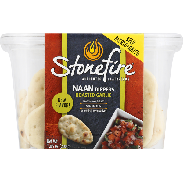 Stonefire Roasted Garlic Naan Aria Art