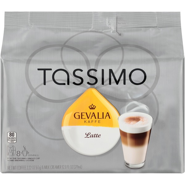 Tassimo Latte Coffee & Milk Creamer T Discs (2.22 oz) Instacart