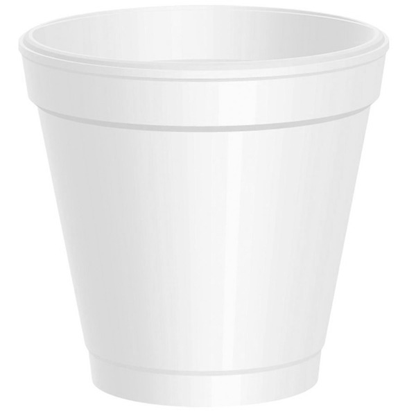 Dart - 4J4 - 4 oz White Foam Cup - 1000 ct