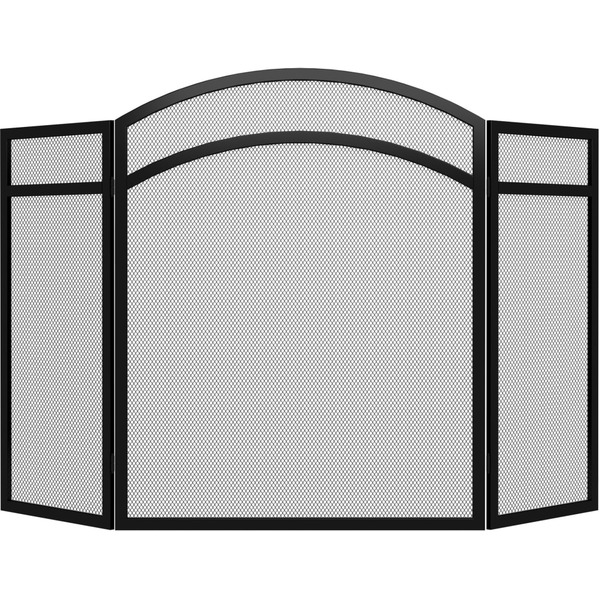 Panacea Products 3 Panel Arched Fireplace Screen Each From Fred